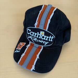 Vintage carhartt racing hat great